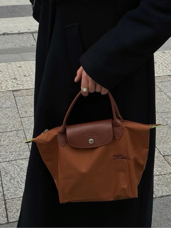 Longchamp Handbags - Longchamp cognac small